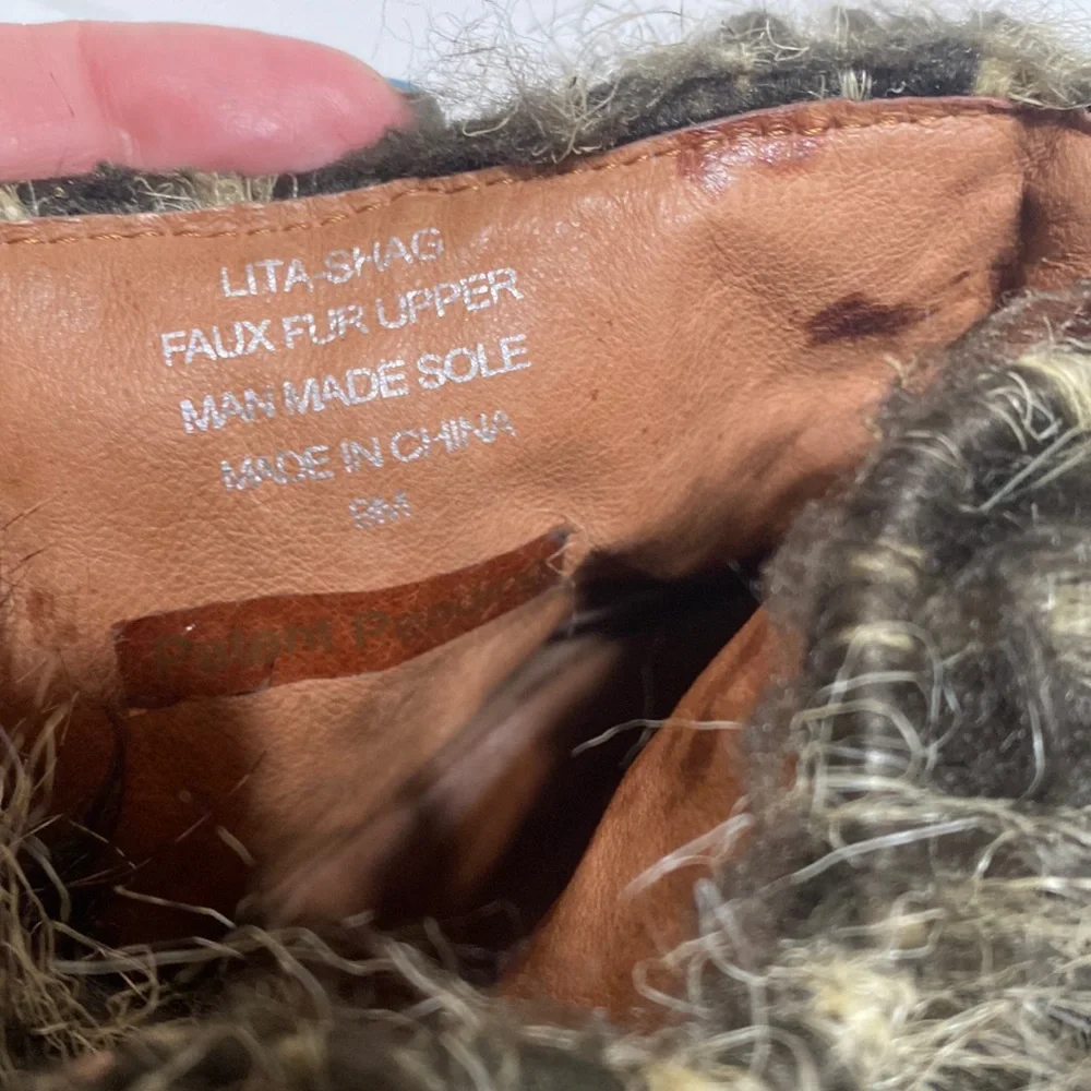 Rare Limited Edition Lita - Shag Jeffrey Campbell Faux Fur Booties in Ta… - Picture 17 of 17